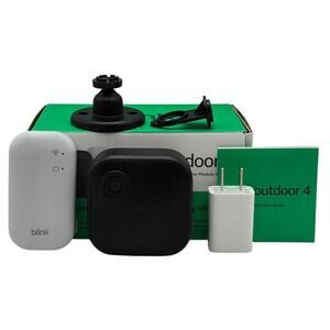 Blink Outdoor 4 Weather Resistant Security Camera New Open Box